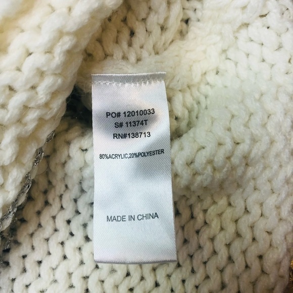 Striped Metallic Sweater by Doe & Rae - Picture 9 of 10